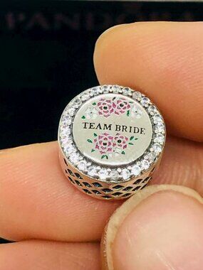 ✨🔥Pandora Wedding Team Bride Bridesmaid Made Of Honor Bead Charm